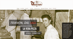 Desktop Screenshot of pizzeriatrianon.it